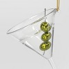 4" Christmas Glass Cocktail Ornament - Wondershop™ - 3 of 3