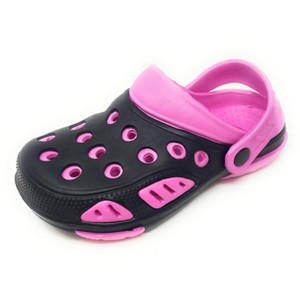 JEFFRICO Breathable Clogs for Kids Girls Garden Shoes Swim Beach Comfort Clog - 1 of 4