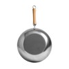 Joyce Chen Classic Series 12-Inch Uncoated Carbon Steel Stir Fry Pan with Birch Handle - image 2 of 4