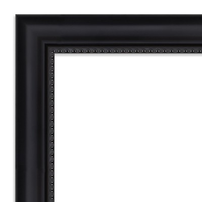 Astor Black Matte Finish Rectangular Bathroom Vanity Mirror