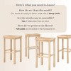 Stool Bar Height (30in) - 4 pack - 4 of 4