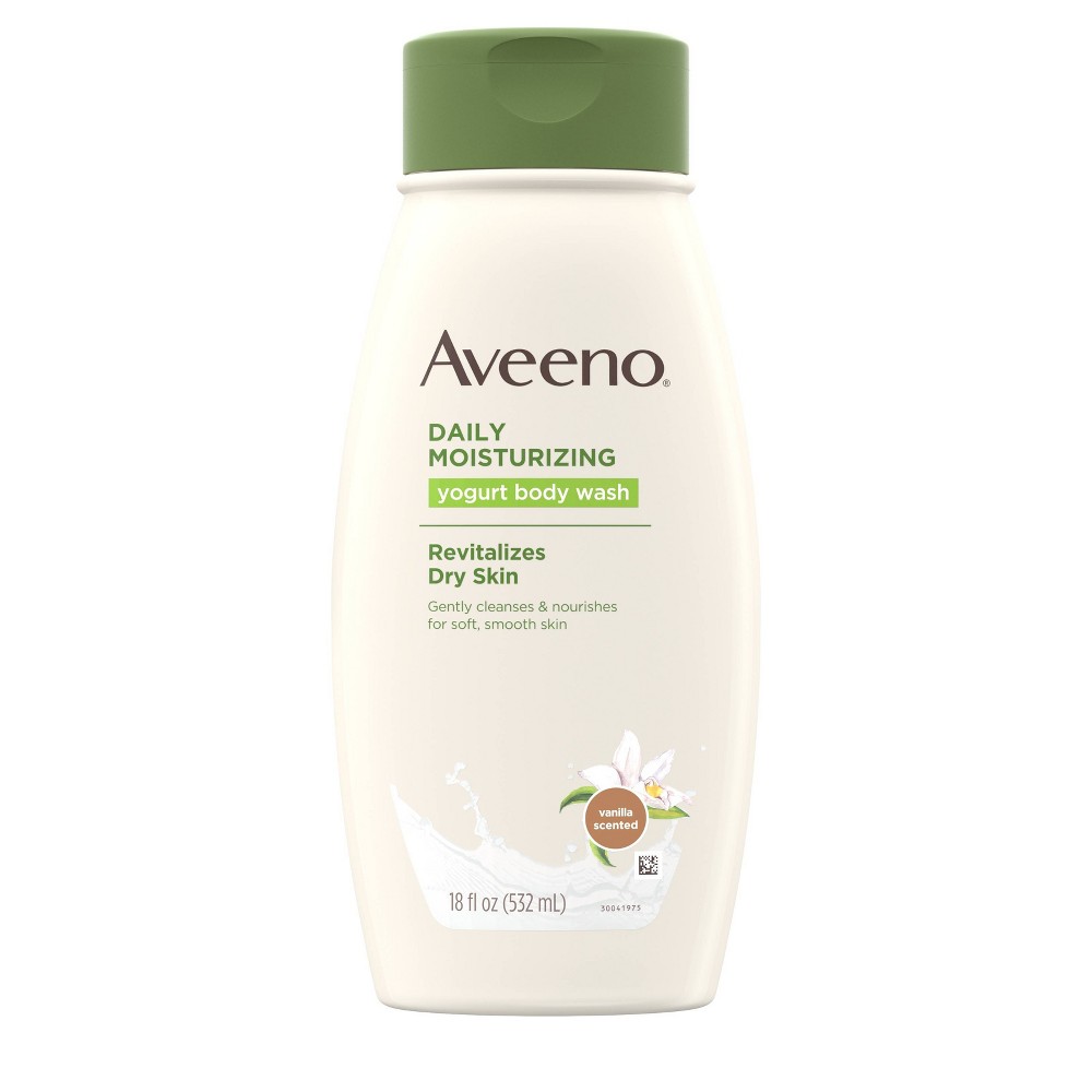 UPC 381371169337 product image for Aveeno Vanilla Scented Daily Moisturizing Yogurt Body Wash for Dry Skin- 18 fl o | upcitemdb.com