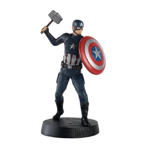 Eaglemoss Limited Marvel Movie Collection 1:16 Figurine | Captain America  Team Suit