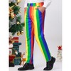 INSPIRE CHIC Men's Casual Striped Slim Fit Color Block Business Pants - 2 of 4