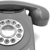 Gpo - GPO Retro GPO746DPBGY 746 Desktop Push Button Telephone - Grey - 4 of 4