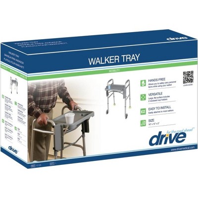Drive Universal Walker Tray Gray