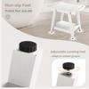 Arceso Shower Bench,  18 Inch HDPS Shower Seat with Storage Shelf, Waterproof Shower Chair, Non-Slip Shower Stool for Elderly, Disabled, Seniors - 4 of 4