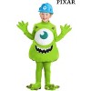 HalloweenCostumes.com Toddler Disney Mike Wazowski Bubble Costume | Disney Costumes - 2 of 4