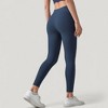 Anna-Kaci Active Women's High Waist Leggings with Side Pockets and Seamless Fitted Design for Active and Casual Wear - 4 of 4