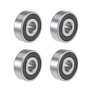 Unique Bargains 1614-2RS Ball Bearings Double Shield Chrome Steel 4 Pcs - 1 of 4