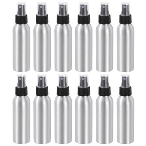 Unique Bargains Aluminum Rustproof Portable Empty Countertop Spray Bottle 24 Pcs - 1 of 4