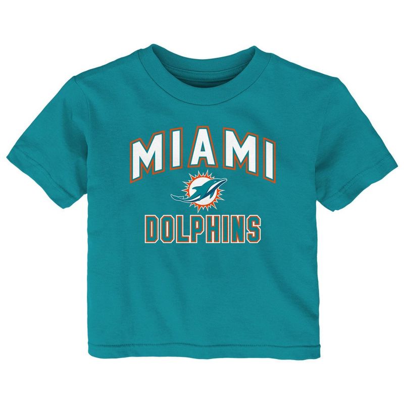 NFL Miami Dolphins Toddler Boys&#39; 3pk Coordinate Set, 4 of 5