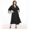 Unique Vintage Women's Plus Wrap Midi Dress - 4 of 4