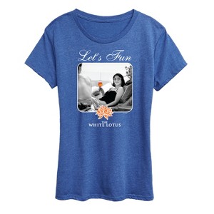 Women's - The White Lotus - Let's Fun Short Sleeve Graphic T-Shirt - 1 of 4