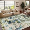 Hallway Runner Rug Washable Modern Abstract Area Rug Non Slip Floor Carpet, Low Pile Non Shedding Rug for Entryway, Kitchen - 2 of 4
