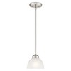 Livex Lighting Somerset 1 - Light Pendant in  Brushed Nickel - 2 of 4