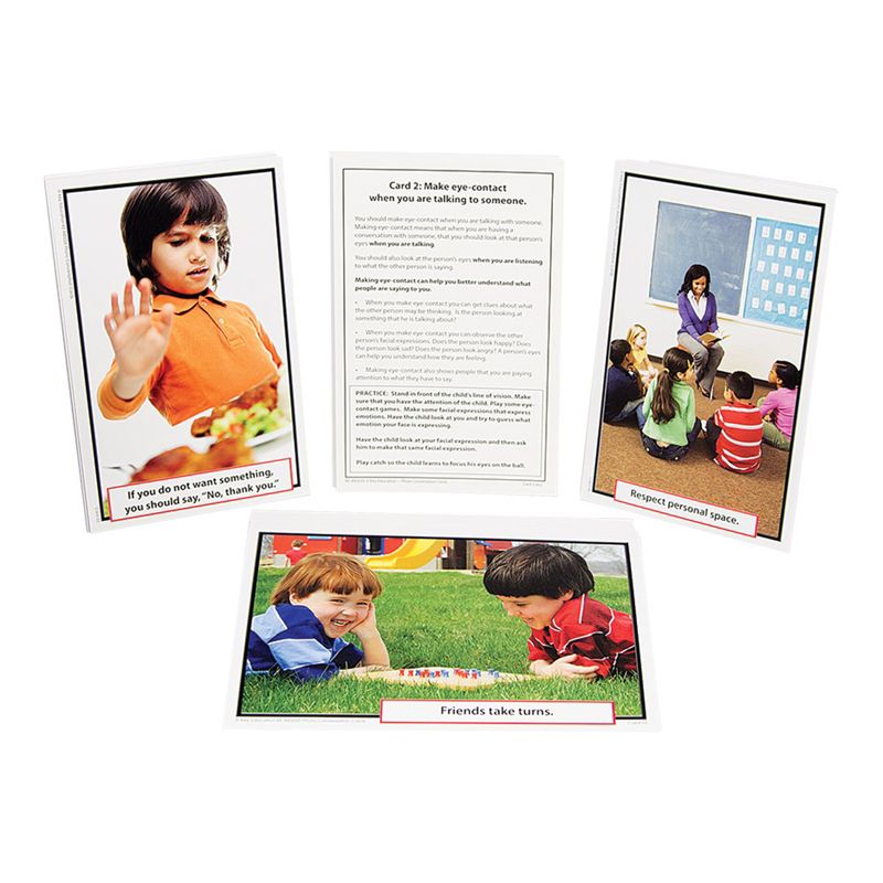 Key Education Publishing Photo Conversation Cards for Children with Autism and Asperger's, 3 of 4