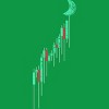 Men's Design By Humans Crypto Trading Hodl Vintage Stock Chart To The Moon By MiuMiuShop T-Shirt - 2 of 4