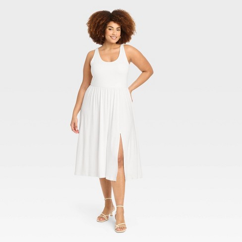 White shop dress target