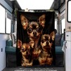 Chihuahua Pattern Soft Nap Blanket, All-Season, Perfect for RV Travel and Car Interior Accessories, Christmas Gift. - 2 of 4