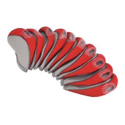 Unique Bargains Waterproof Golf Club Iron Head Covers with Visible Windows 10 Pcs