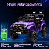 12V Kids Electric Ride-On Truck with Remote, Spring Suspension, LED Lights, Music & Battery Display, Dual 30W Motors - 2 of 4
