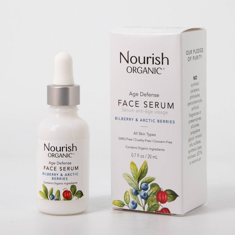 Nourish Organic Age Defense Serum - 0.7 fl oz, 3 of 5