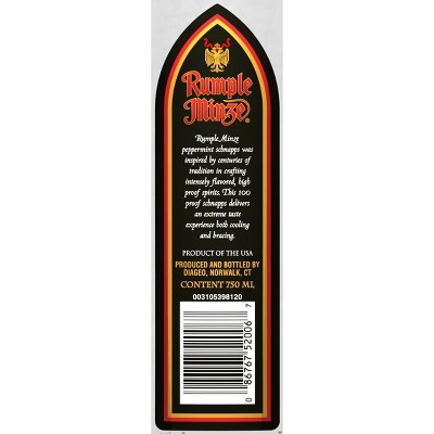 Rumple Minze Peppermint Schnapps - 750ml Bottle