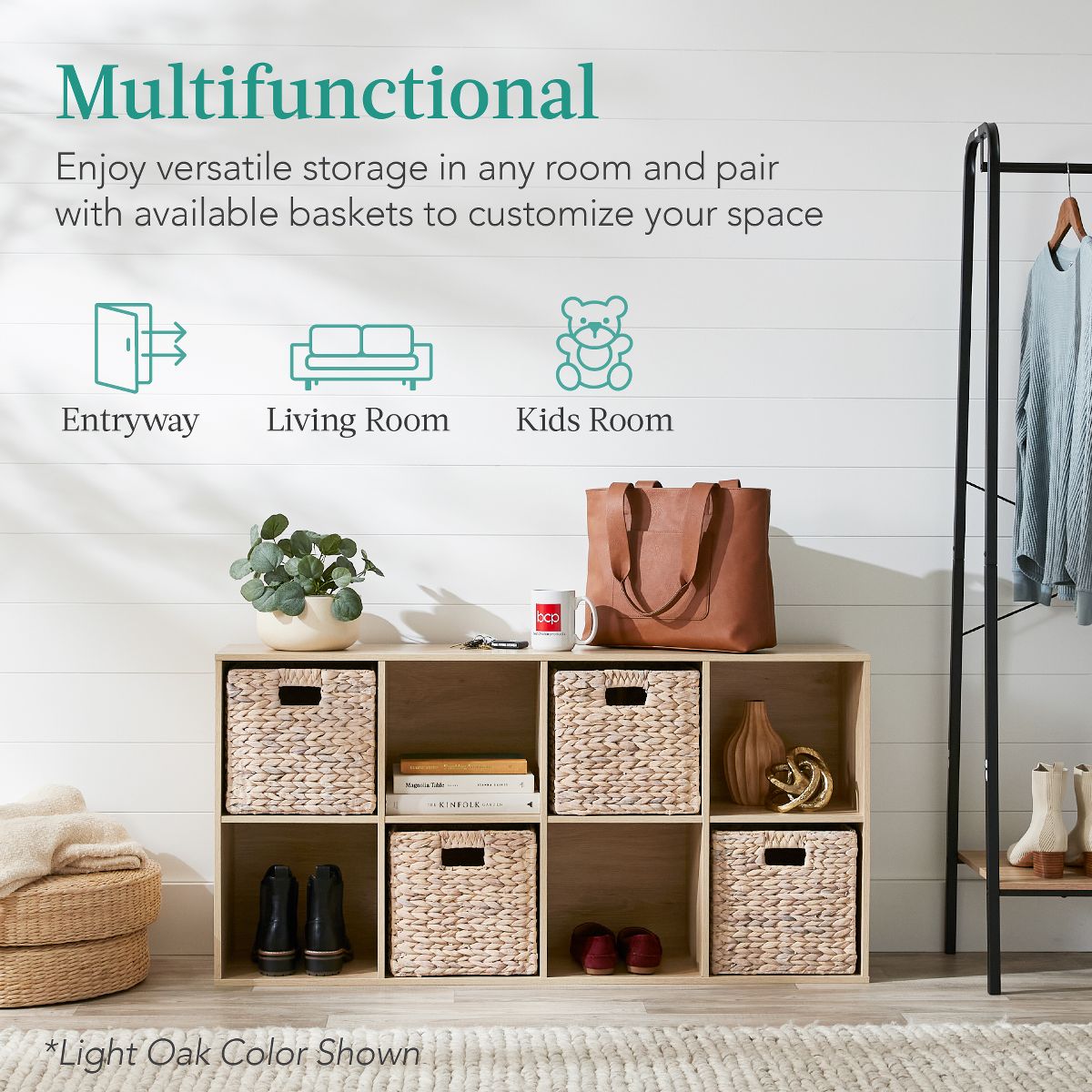 Best Choice Products Cube Bookshelf w/ Removable Back Panels - thumbnail 4