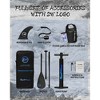 FIONECA 11' Inflatable Stand Up Paddle Board ¨C 34'' Wide, 6'' Thick, with Accessories - 3 of 4