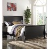 NicBex Modern Twin/Full/Queen/King Size Platform Bed Frame with Elegant Sleigh Design Headboard and Footboard,Box Spring Needed,Easy Assembly - 4 of 4