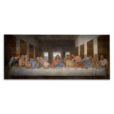 Stupell Industries Last Supper Religious Classical Painting, 48" x 20"