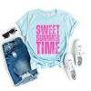 Simply Sage Market Sweet Summer Time Block Distressed Short Sleeve Tee - 3 of 4