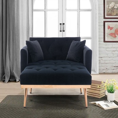 Okak Modern Accent Chair, Fashionable and Classic Style Chaise Accent Chair for Living Room and Hotel Bed Room