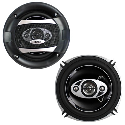 BOSS P55.4C 5.25" 300W 4-Way Car Coaxial Audio Speakers Stereo P554C PAIR