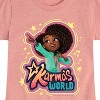 Girls' - Karma's World - Logo Fitted Short Sleeve Graphic T-Shirt - 2 of 4