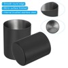 Unique Bargains Desk Stainless Steel Pencil Holders Makeup Brush Holder 2 Pcs - 4 of 4