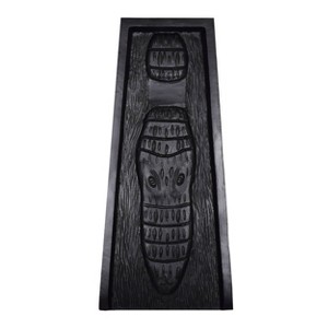Cast Aluminum Decorative Downspout Gutter Splash Block Alligator - Oakland Living - 1 of 4
