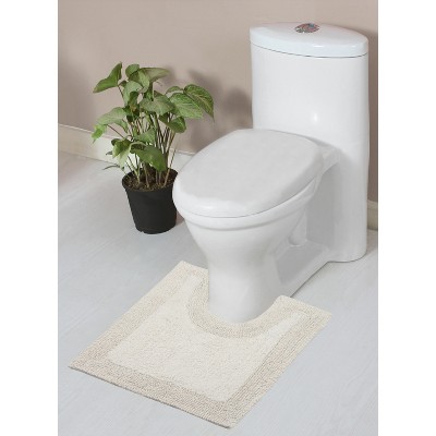 Home Weavers Luxury Collection 100% Cotton Tufted Bathroom Rug, Non-Slip Latex Bath Rug