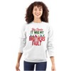 Funny Santa It Was My Brother's Fault Sweatshirt for Men or Women Brisco Brands - 3 of 4