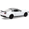 2024 Ford Mustang Oxford White with Black Top "GreenLight Muscle" Series 30 1/64 Diecast Model Cars by Greenlight - 3 of 4