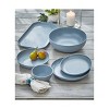 TAG Light Blue Brooklyn Melamine Brooklyn Melamine Plastic Dinning Butter/Bread Plate Dishwasher Safe Indoor/Outdoor 9.5x9.5 inch set 4 - image 2 of 2