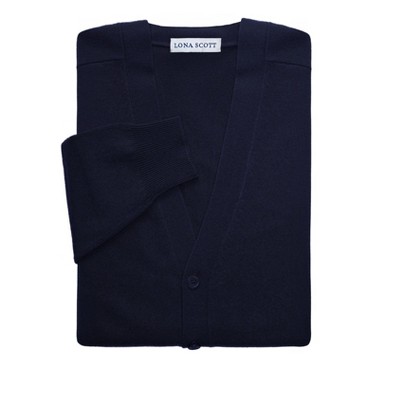 Lona Scott Men's Classic Cashmere Cardigan