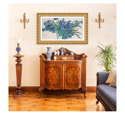 Ornate Gold Decorative Frame for 55" Samsung The Frame TV