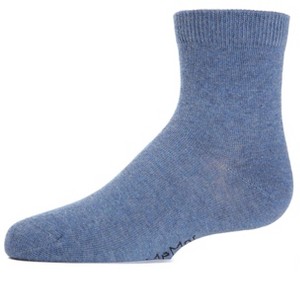 Memoi Basics Kids Cotton Blend Ankle Socks - 1 of 2