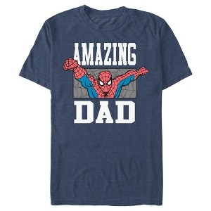 Men's Spider-Man Classic Amazing Dad T-Shirt - 1 of 4