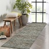 Acekool 6x9 Washable Vintage Rug – Non-Slip Low-Pile Carpet for Living Room & Bedroom - 2 of 4