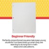 School Smart Graph Grid Paper, 3-Hole Punched, 8-1/2 x 11 Inches, 500 Sheets - 4 of 4