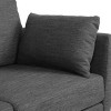 NicBex 76.5 Inch Mid-Century Couch,3-Seater Sofa with 2 Armrests Throw Pillows for Living Room,Bedroom,Office,Apartment - 4 of 4