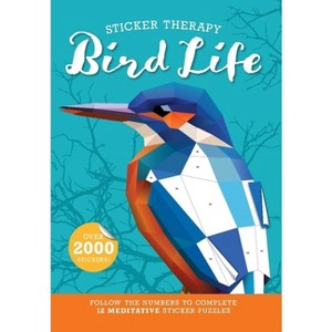 Sticker Therapy: Bird Life - (Paperback) - 1 of 1